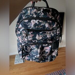 Tumi Voyageur Hagan Nylon Backpack in Floral Print